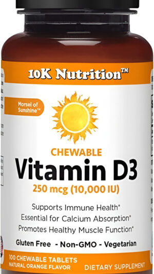 Vitamina D3 10000iu 10k Nutriti