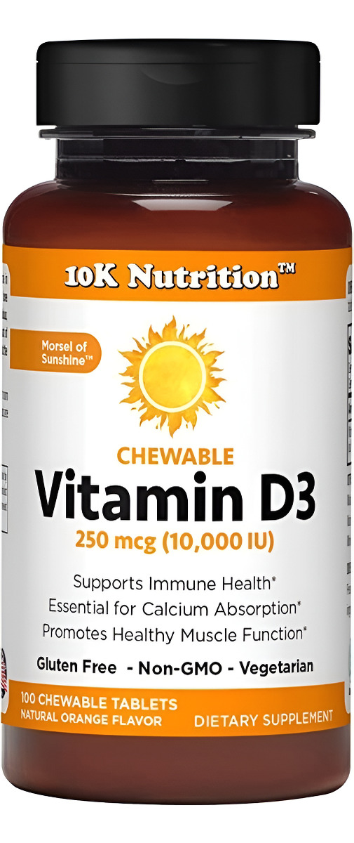 Vitamina D3 10000iu 10k Nutriti