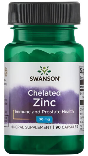 Zinc Chelated 30mg 90caps