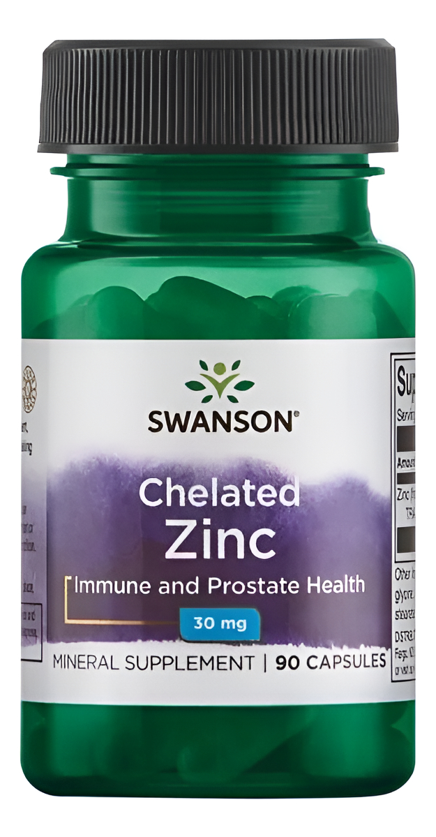 Zinc Chelated 30mg 90caps