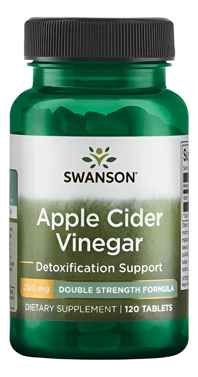 Vinagre De Sidra De Manzana Doble Concentración 120 Tabs