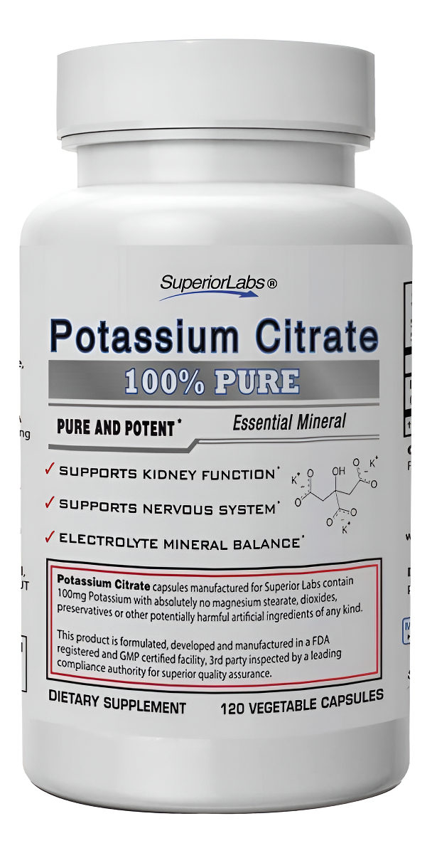 Potasio 120 Cap Superior Labs