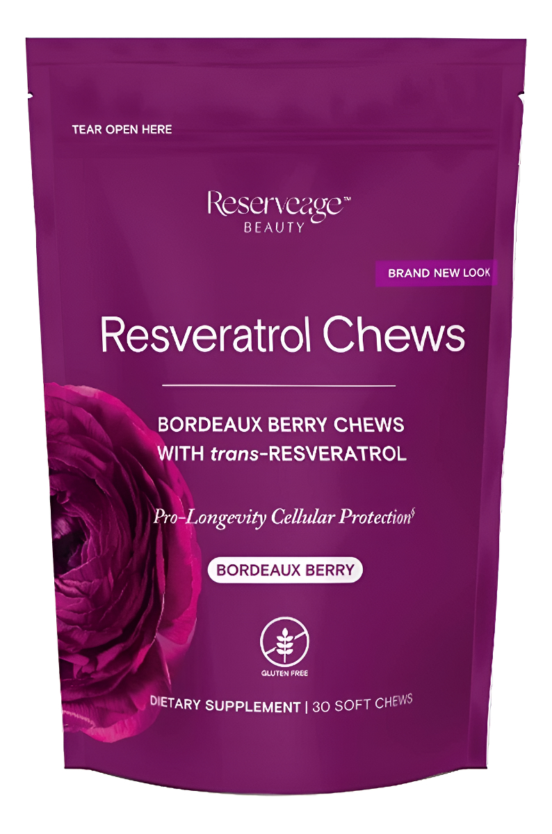 Resveratrol 30 Tabletas Mastica