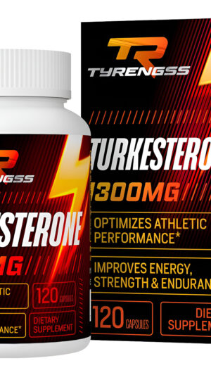 Suplemento De Turkesterona De 1300 Mg De Ultra Alta Resistencia (extracto De Ajuga Turkestanica Std. Al 20% De Turkeste