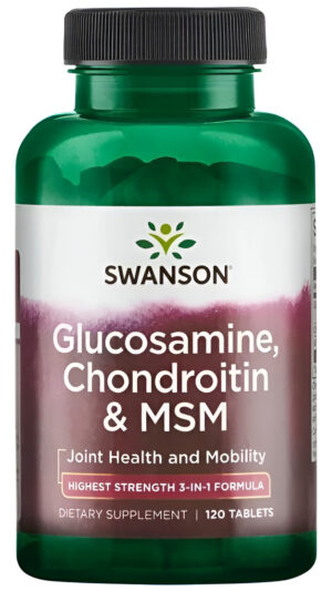 Glucosamina Condroitina Y Msm Fórmula3en1 De Mayor Potencia