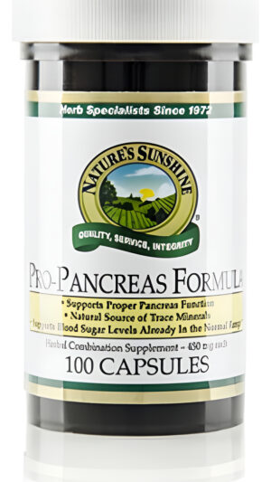 Nature's Sunshine Pro-páncreas, 100 Cápsulas, Kosher | Fórmula Herbaria Mejora La Digestión, Promueve La Inmunidad Y Ay