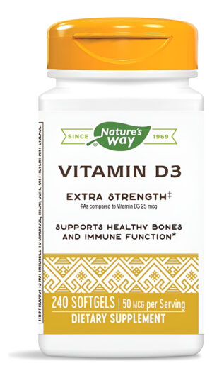 Vitamina D3 50 Mcg Nature's Way