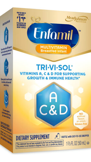 Gotas De Suplemento De Tri Vi Vi Enfamil, Vitaminas A, D Y C