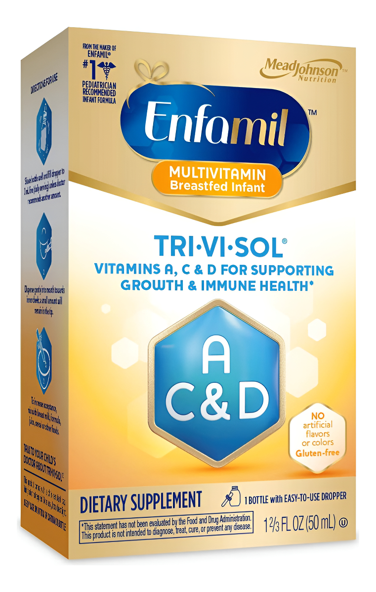 Gotas De Suplemento De Tri Vi Vi Enfamil, Vitaminas A, D Y C