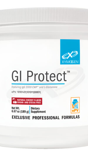 Xymogen Gi Protect - Suplemento En Polvo De Inmunoglobulina Igg L-glutamina, 6,67 Oz.