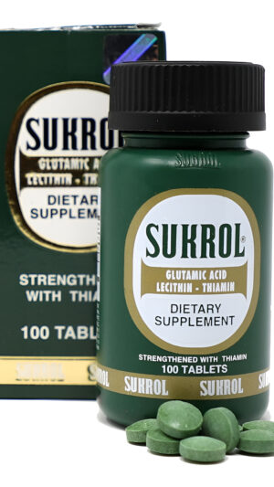 Sukrol, Ácido Glutámico, Lecitina Y Thiamin, Suplemento Alimenticio Vitamínico Que Te Ayudará Mejorar Tu Salud Física Y Mental, Ayuda A Mejorar Tu Co