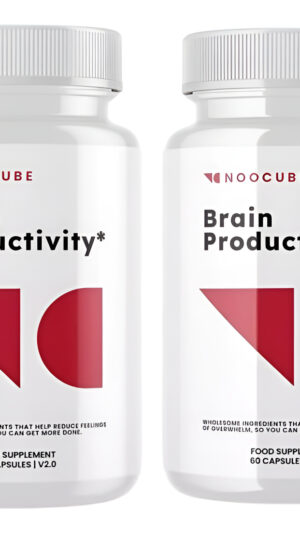 Noocube Brain Productivity Pills Cognitive Enhancer Pills, Brain Productivity Supplement