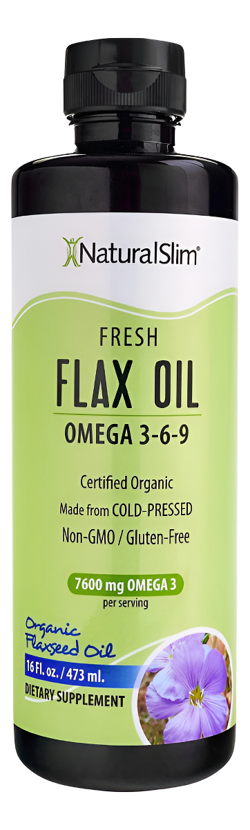 Naturalslim Suplemento Aceite De Lino Con Omega 3 6 9