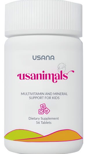Usana Usanimals | Suplementos Esenciales Aptos Para Niños - 56 Comprimidos Masticables