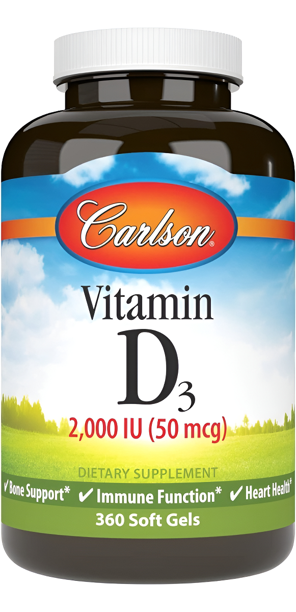 Vitamina D3 50mcg Carlson