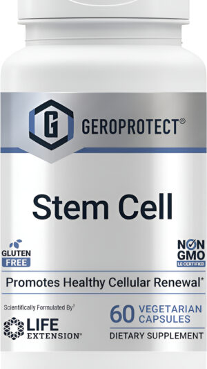 Life Extension Geroprotect Stem Cell - Suplemento De Fórmula De Nutrientes A Base De Plantas De Apoyo De Células Saluda
