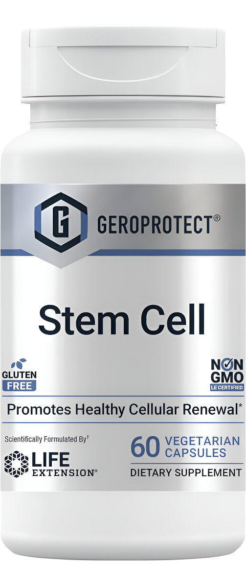 Life Extension Geroprotect Stem Cell - Suplemento De Fórmula De Nutrientes A Base De Plantas De Apoyo De Células Saluda
