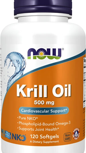 Aceite De  Krill 500 Mg  Now