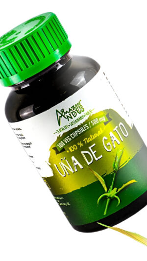 Amazon Andes Uña De Gato (uncaria Tormentosa) 100 Cápsulas Veganas L 1000 Mg Por Porción De Superalimento L