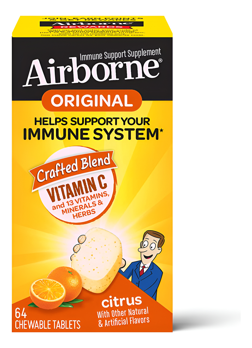 Vitamina C En El Aire C 1000mg (por Porción): Tabletas Masti
