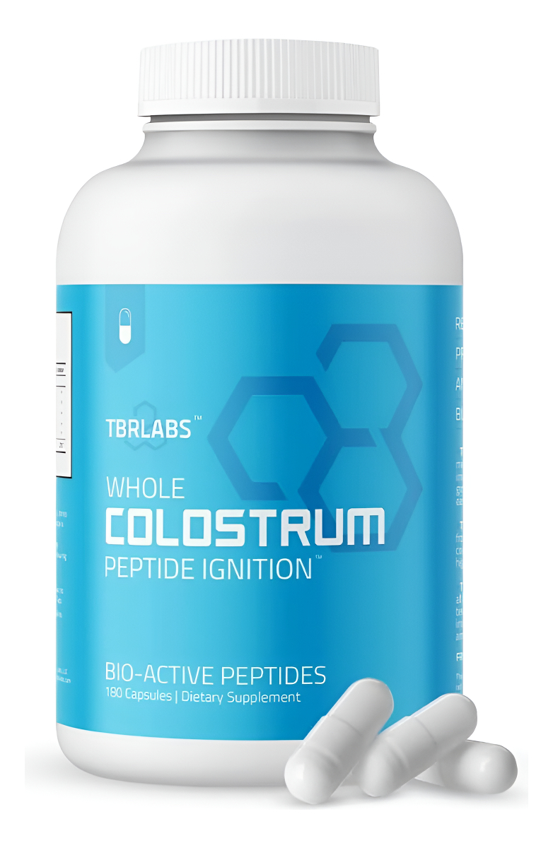 Calostro Bovino Puro, 180 Cápsulas, Libre De Antibióticos Y Hormonas, Procedente De Estados Unidos, Totalmente Natural,
