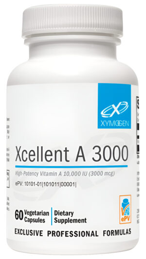 Xymogen Suplemento De Vitamina A De Alta Potencia De 3000-10,000 Ui (palmitato De Retinilo) - Apoya La Función Inmunoló