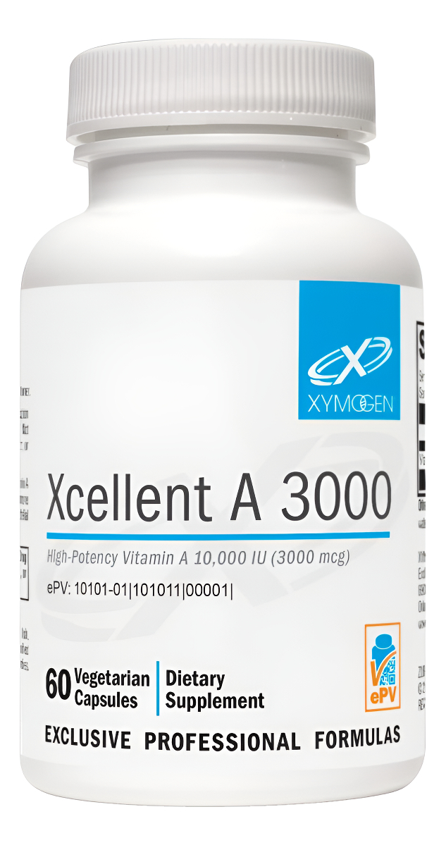 Xymogen Suplemento De Vitamina A De Alta Potencia De 3000-10,000 Ui (palmitato De Retinilo) - Apoya La Función Inmunoló
