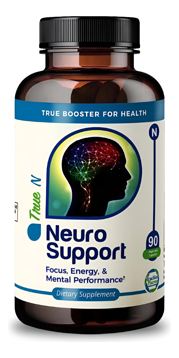 Suplemento Cerebral Neuro Support - Aumenta La Concentración, La Energía Y El Rendimiento Mental Sin Omg Sin Gluten, Po
