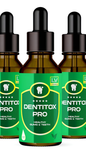 Dentitox - Dentitox Pro Gotas Para Dientes Y Encías, 3 Botellas Para 90 Días, Dentitox Pro Healthy Gums Dentitox, Denti