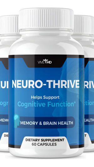 Suplemento Cerebral Neuro Thrive - Fórmula Oficial - Neuro Thrive Pqq, Neuro Thrive - Extra Fuerte Con Extracto De Gink