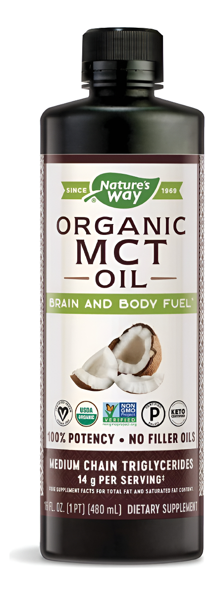 Mct Organico 480ml Natures Way - Ml A $