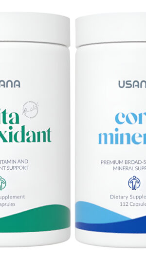 Usana Cellsentials - Core Minerals Y Antioxidante Vita Con Tecnología Incelligence Para Apoyar La Salud Total Del Cuerp