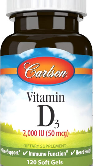 Vitamina D3 120caps Carlson