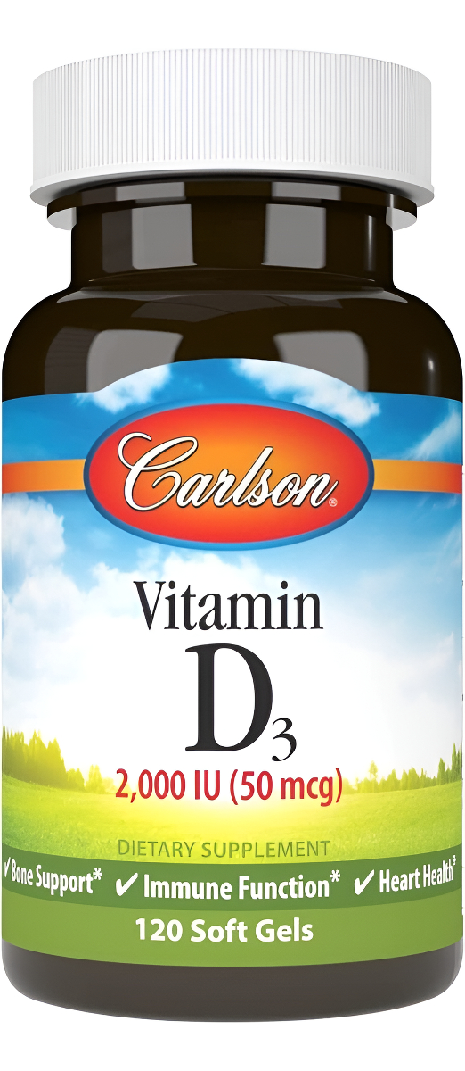 Vitamina D3 120caps Carlson