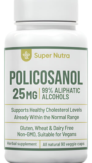 Policosanol 25 Mg Hecho De Caña De Azúcar Cubana Para La Salud Y La Inmunidad. 90 Cápsulas Vegetales 1 Por Porción Sumi