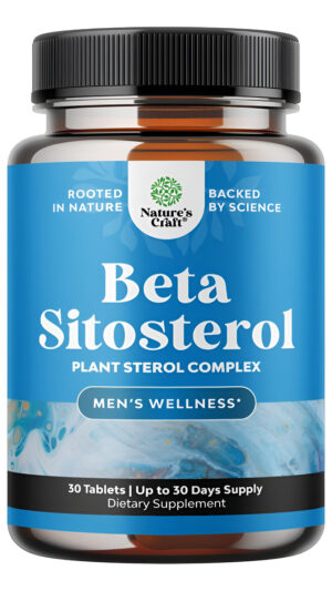 Complejo De Esteroles Vegetales Con Beta-sitosterol - 500 Mg De Beta-sitosterol Esteroles Y Estanoles Suplemento Para La Salud Del Corazón Y El Apoyo