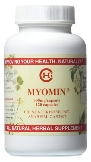 120 Piezas Myomin De Chi's Enterprise, Estimula Niveles Saludables De Hormona, Cápsulas De 0.018 Oz