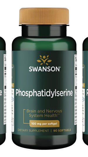 Swanson Fosfatidilserina 100 Mg 90 Sgels 3 Pack