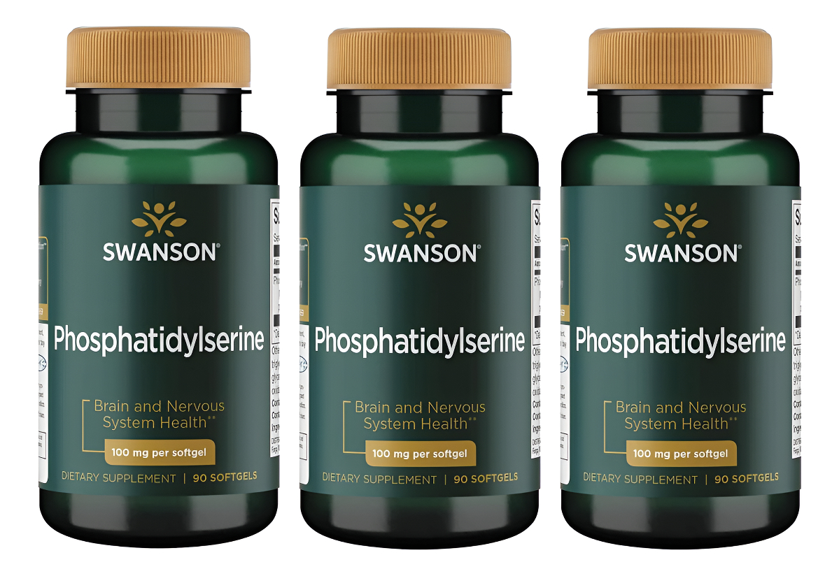 Swanson Fosfatidilserina 100 Mg 90 Sgels 3 Pack