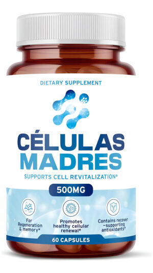 Suplementos De Células Madre Afa De 500 Mg | 60 Cápsulas | Apoya Las Propiedades Naturales Del Antienvejecimiento