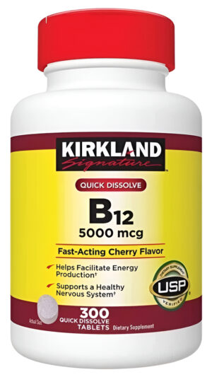 Vitamina B12 5000 Mcg - 300 Uds