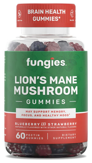 Fungies Lion's Mane Mushroom Brain Health Gummies