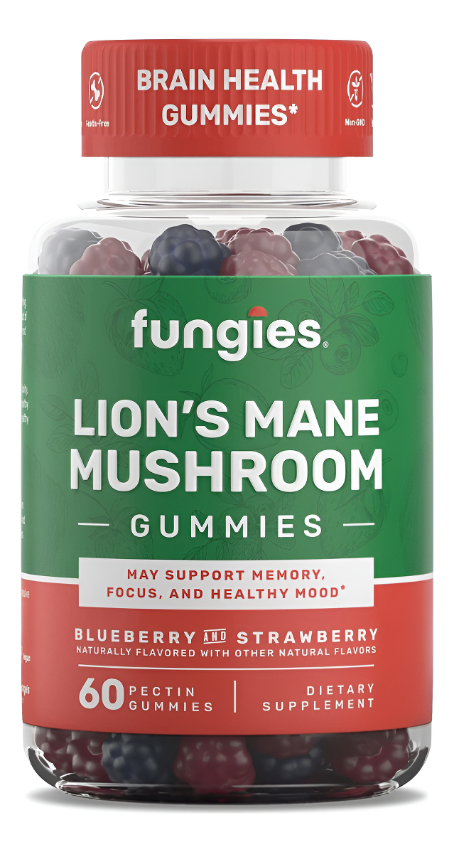 Fungies Lion's Mane Mushroom Brain Health Gummies