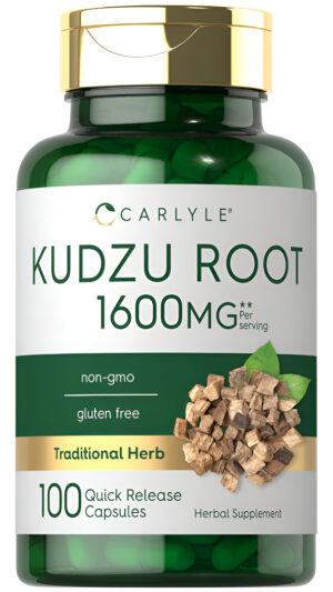 Carlyle Kudzu Root | 100 Cápsulas De Extracto | Fórmula Sin Omg Y Sin Gluten | Suplemento Herbario Tradicional