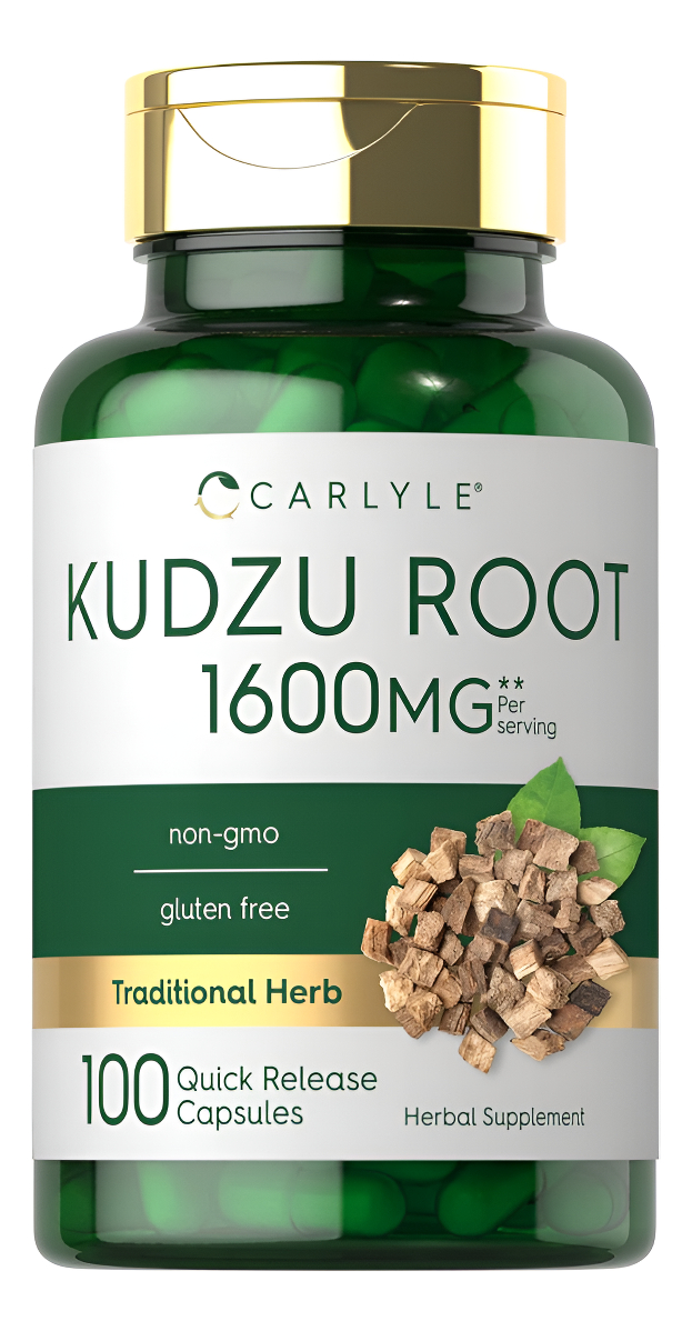 Carlyle Kudzu Root | 100 Cápsulas De Extracto | Fórmula Sin Omg Y Sin Gluten | Suplemento Herbario Tradicional