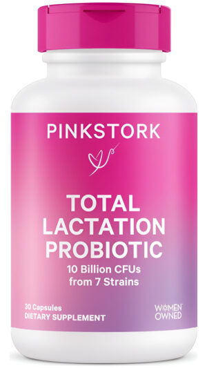 Pink Stork Probiótico De Lactancia Total: Probióticos Para Mujeres, Suplementos De Lactancia Para Aumentar La Leche Mat