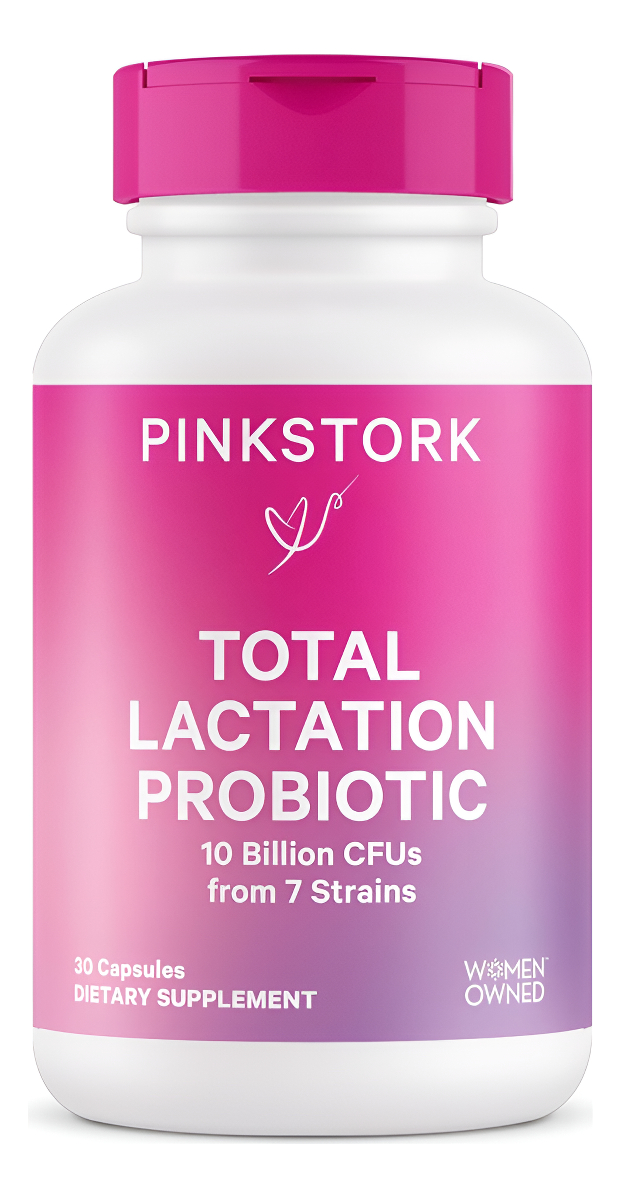Pink Stork Probiótico De Lactancia Total: Probióticos Para Mujeres, Suplementos De Lactancia Para Aumentar La Leche Mat
