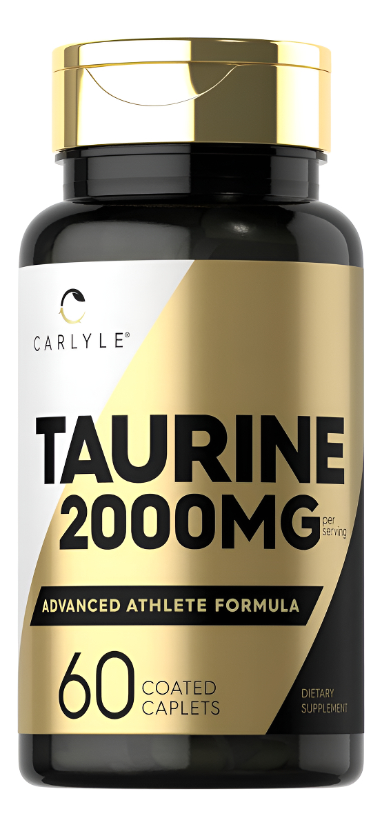 Carlyle Suplemento De Taurina | 2000 Mg | 60 Cápsulas | Vegetariano, Sin Omg Y Sin Gluten | Fórmula Avanzada Para Atletas