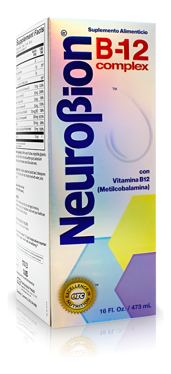 Neurobion Vitamina B12 Complejo De 16 Oz De Sabor A Cítricos