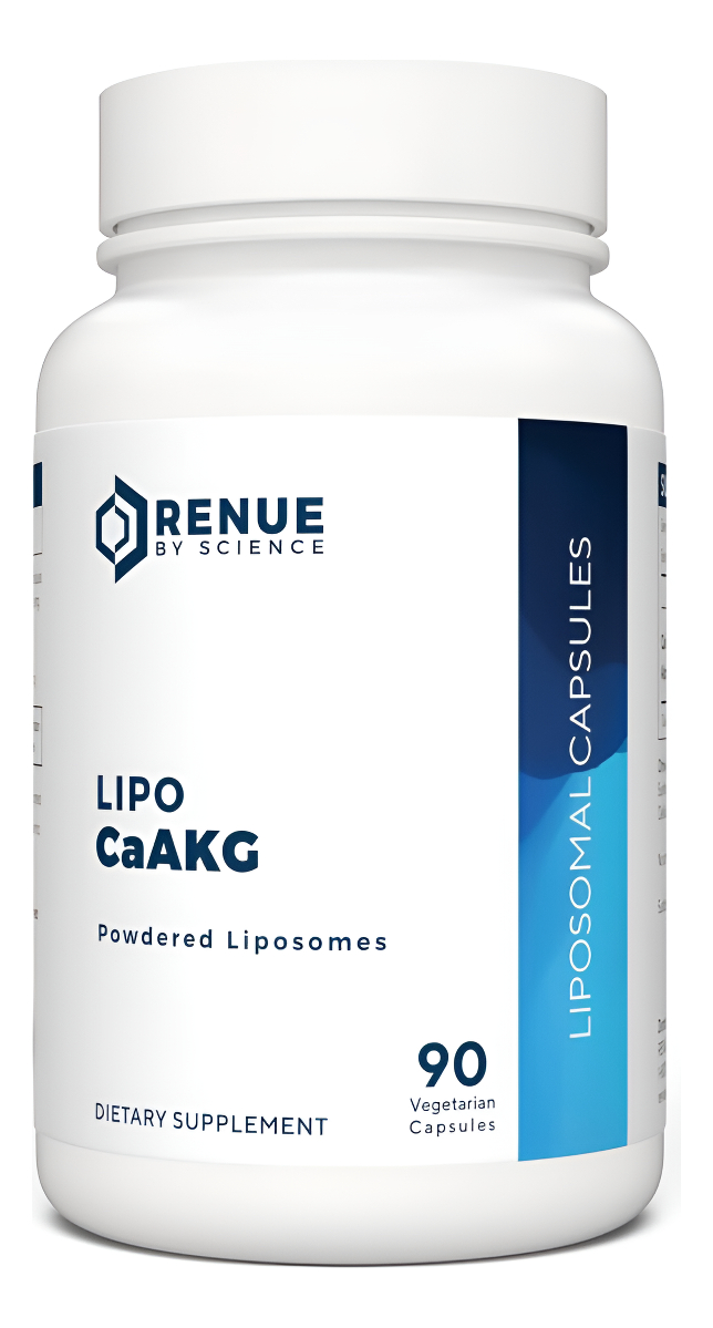 Caakg - Alfa-cetoglutarato De Calcio - Suplemento Liposomal De 300 Mg - Fórmula Biodisponible Para Una Mayor Absorción